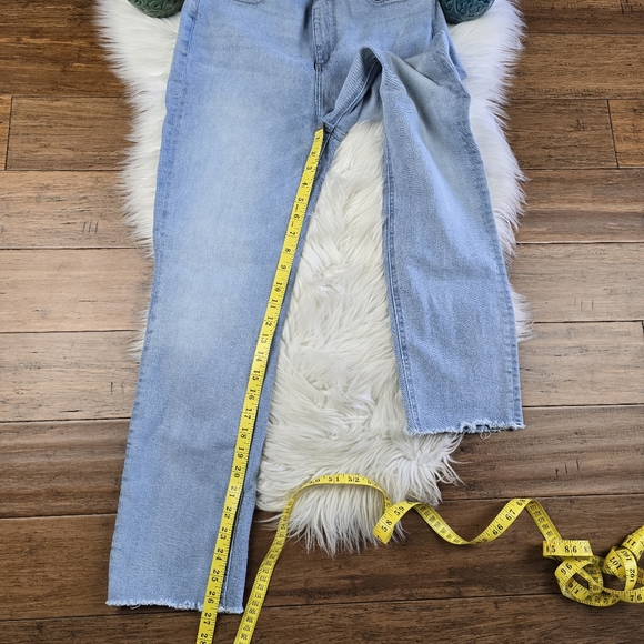 DL1961 Mara ankle high rise instasculpt straight Jeans 28 - Picture 10 of 11